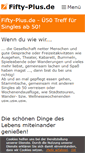 Mobile Screenshot of fifty-plus.de